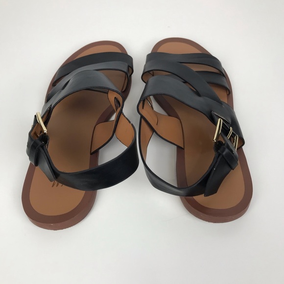 H&M Sandals Flat Gladiator Strap Around Size 6 36 - Picture 5 of 5
